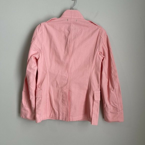 New Alex Mill Pink Officer’s Jacket - Picture 3 of 6